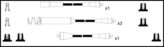ElectroSpark Ignition Lead Set - OEK002