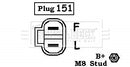 Borg & Beck Alternator  - BBA2585