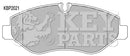 Key Parts Brake Pad Set -KBP2021