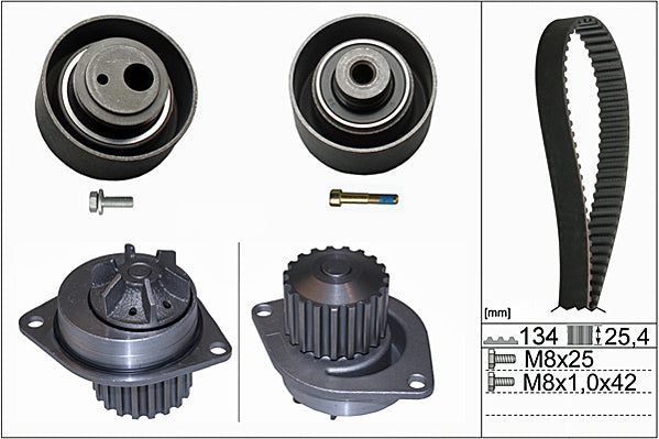 INA Water Pump & Timing Belt Set - Part No - 530005530