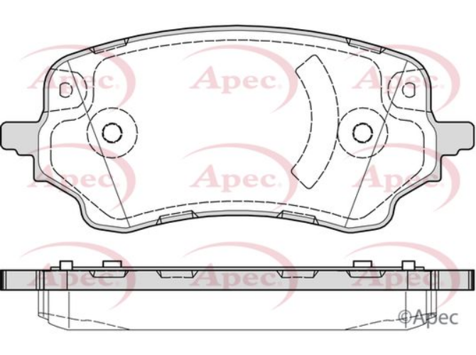 Padtech Brake Pad Set - PAD2328
