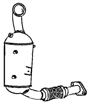 Klarius 390443 - Catalyst & Dpf Combined  - Fits Ford C-Max II 1.6TDCi