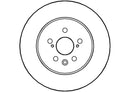 Disctech Brake Disc - Fits Toyota - ABD2814 - Rear Axle