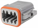 HELLA 8JA 201 021-841 Plug Housing - 8-pin connector