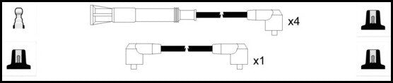 ElectroSpark Ignition Lead Set - OEK128