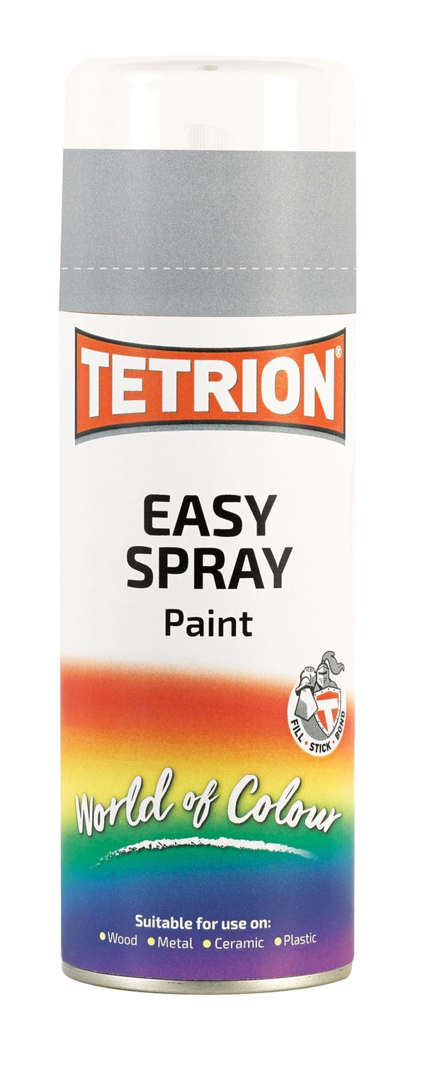 Tetrion Easy Spray Silver Paint - 400ml