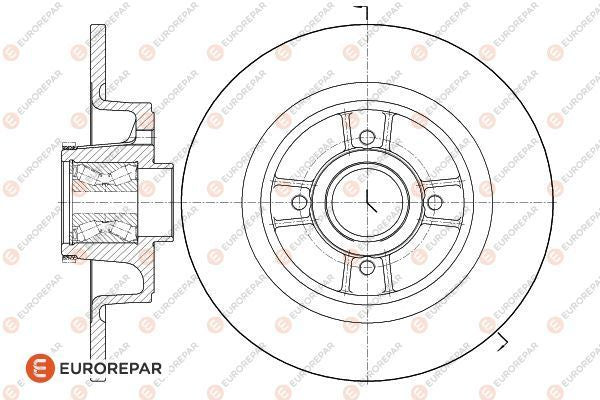 Eurorepar Brake Disc - 1618866380