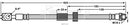 Borg & Beck Brake Hose Part No -BBH7907