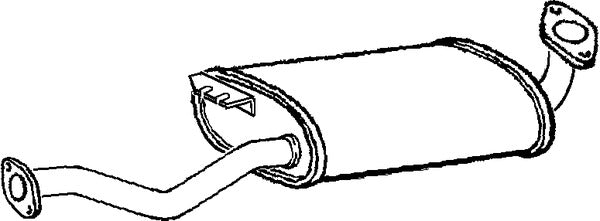 Klarius GM378W - Box With Centre Pipe