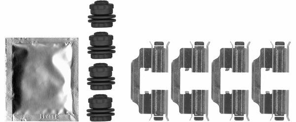 Textar Brake Pad Fitting Kit - 82548400