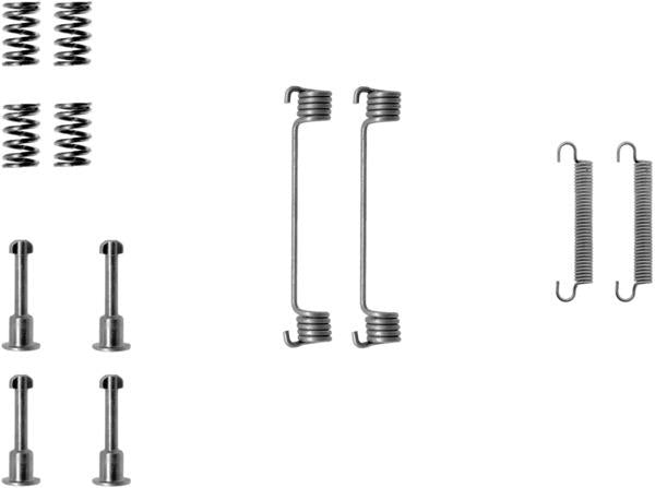 Textar Brake Shoe Fitting Kit - 97029100