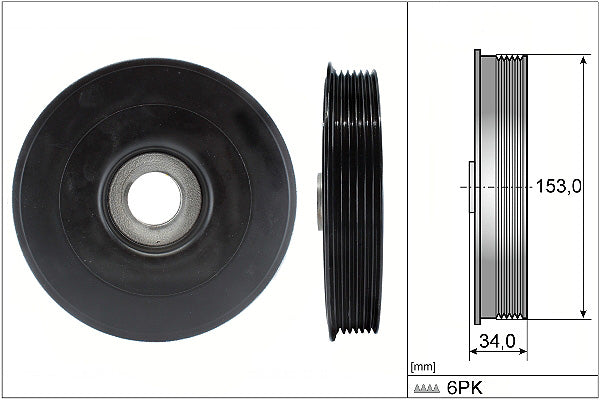 INA Belt Pulley Crankshaft Part No - 544007910