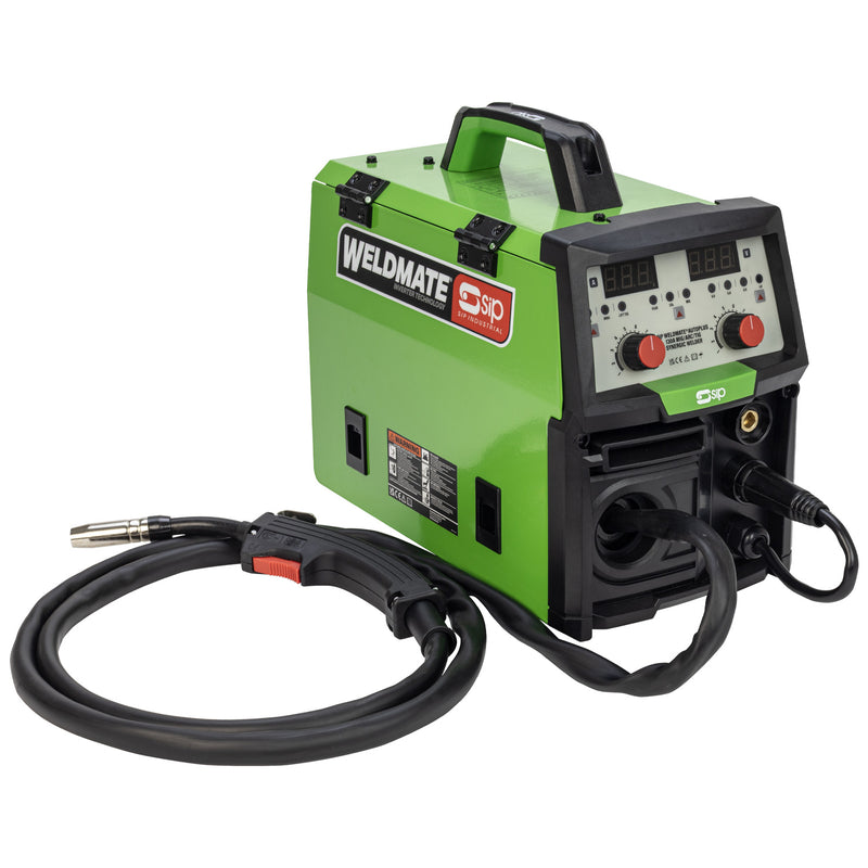 SIP WELDMATE® AUTOPLUS 130A MIG/ARC/TIG Synergic Welder with Cart Package