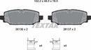 Textar Brake Pad Set - 2613601