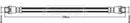 Borg & Beck Brake Hose Part No -BBH8090