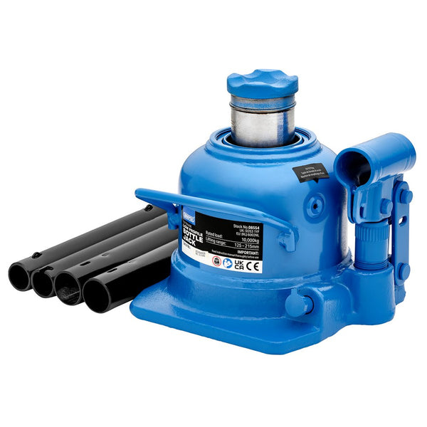 Draper Low Profile Bottle Jack, 10 Tonne