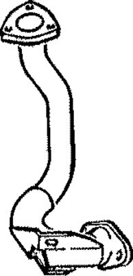 Klarius PG499M - Front Pipe  - Fits Citroen AX 1.5D