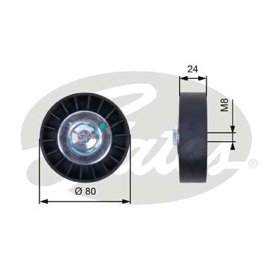 Gates DriveAlign Idler Pulley - T36397