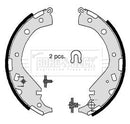 Borg & Beck Brake Shoe - Rear - BBS6336