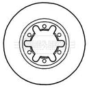Borg & Beck Brake Disc Pair Part No -BBD4648