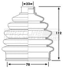 First Line Cv Joint Boot Kit Part No -FCB6251