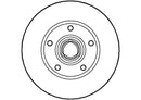 Disctech Brake Disc - Fits Hyundai, Seat - ABD3542 - Rear Axle