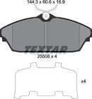 Textar Brake Pad Set - 2550801