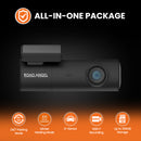 Road Angel  Halo Spark Full HD 1080p Single Dash Camera With Parking Mode & Winter Mode (USB-C) With 64GB SD Card & Hardwiring Kit Bundle