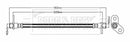 Borg & Beck Brake Hose Part No -BBH8757