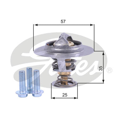 Gates Thermostat, coolant - TH44390G1