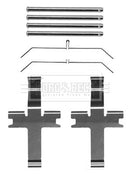Borg & Beck Fitting Kit - Pads Part No -BBK1411