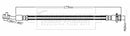 Borg & Beck Brake Hose Part No -BBH8729