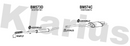 Klarius BM573D - Box With Centre Pipe  - Fits Mini Cooper S 1.6I Turbo