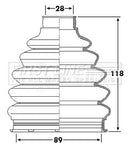 First Line Cv Joint Boot Kit Part No -FCB6229