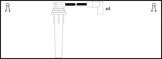 ElectroSpark Ignition Lead Set - OEK762