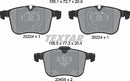 Textar Brake Pad Set - 2022401