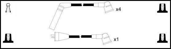 ElectroSpark Ignition Lead Set - OEK179