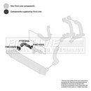 First Line Heat Exchanger Hose Part No -FTH1046