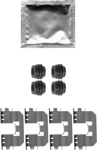 Textar Brake Pad Fitting Kit - 82505000
