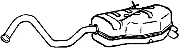 Klarius RN675J - Box With Tail Pipe