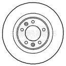 Borg & Beck Brake Disc Pair Part No -BBD4667