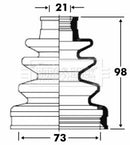 Borg & Beck Cv Joint Boot Kit Part No -BCB2816