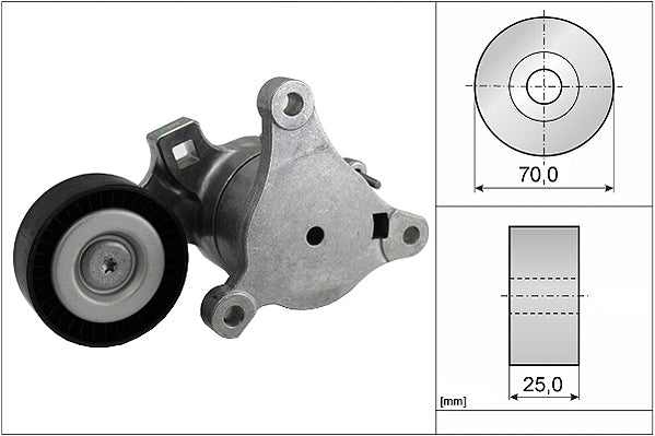 INA Tensioner Lever - V-Ribbed Belt - Part No - 534036210