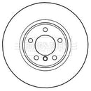 Borg & Beck Brake Disc Single Part No -BBD6010S