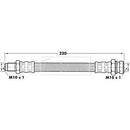 Borg & Beck Brake Hose Part No -BBH7105