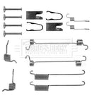 Borg & Beck Fitting Kit - Shoes Part No -BBK6135