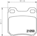Mintex Brake Pad & Disc Kit fits -Opel Saab Vauxhall MDK0043 (also fits other vehicles)