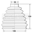 First Line Cv Joint Boot Kit Part No -FCB6292