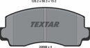 Textar Brake Pad Set - 2069901