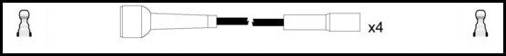 ElectroSpark Ignition Lead Set - OEK658